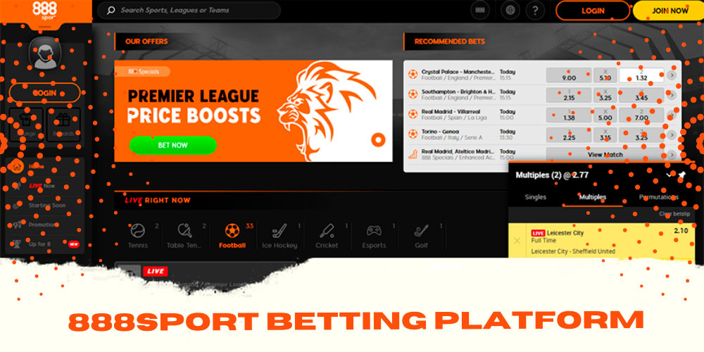 888sport Betting Platform