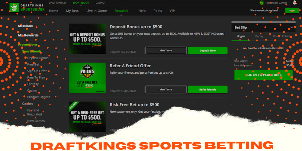 Draftkings sports betting is a bookmaker
